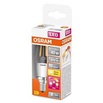 LED-lampa, kron, dimbar, Led Superstar Classic B GLOWdim