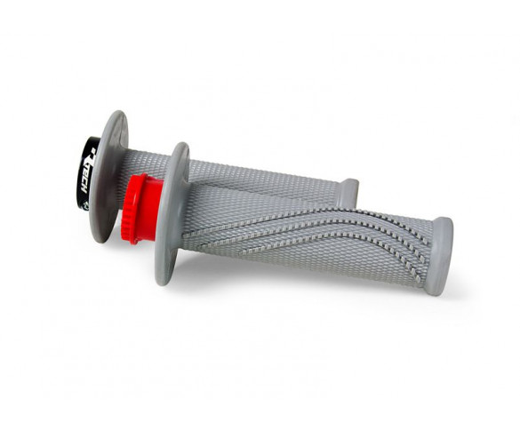 RTECH, R20 LOCK-ON GRIPS WAVE, GRÅ