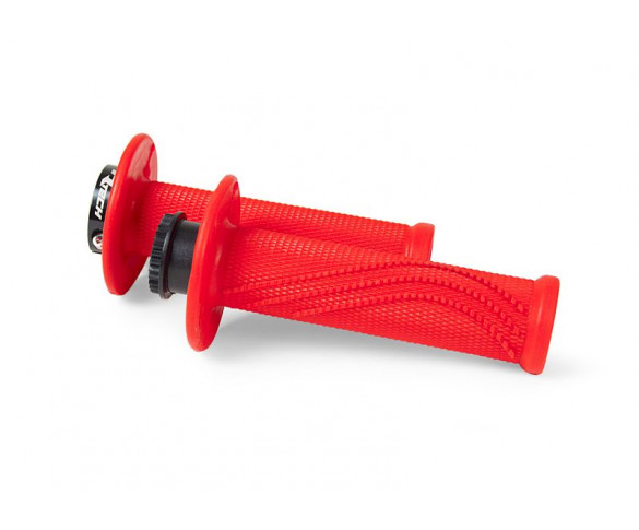 RTECH, R20 LOCK-ON GRIPS WAVE, NEON RÖD