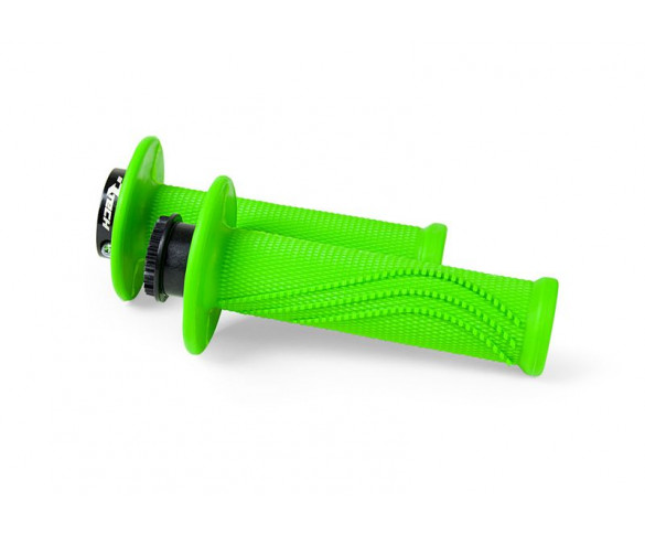 RTECH, R20 LOCK-ON GRIPS WAVE, NEON GRÖN
