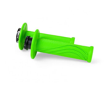 RTECH, R20 LOCK-ON GRIPS WAVE, NEON GRÖN
