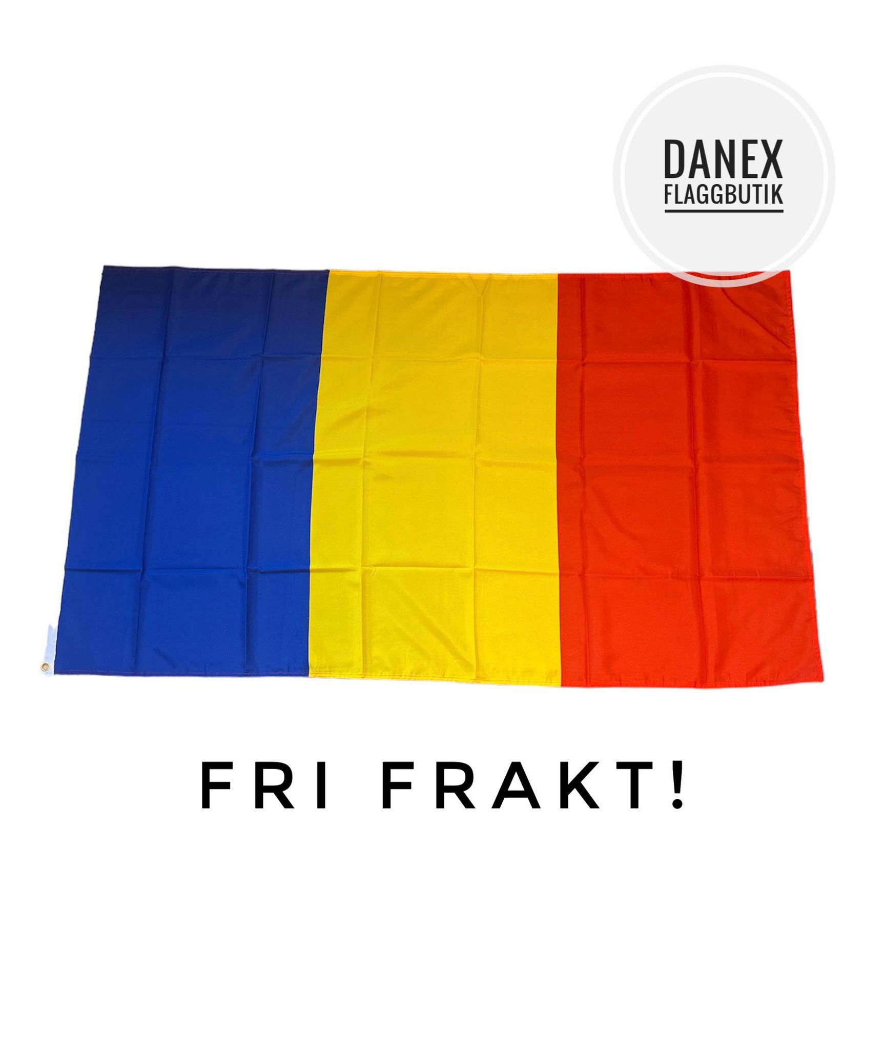 Nationsflagga Rumänien
