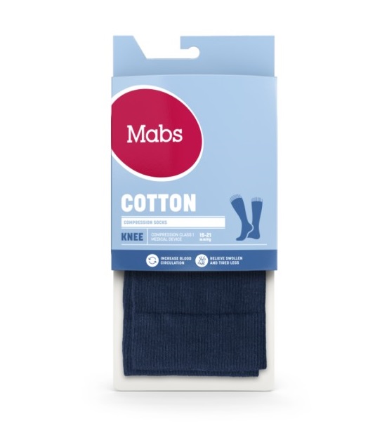 Mabs Stödstrumpor Original Navy - 2
