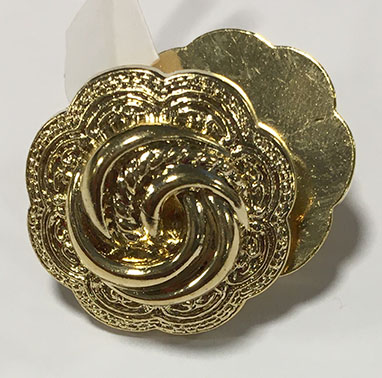 Guld Knapp Bullblomster 13, 20 & 25