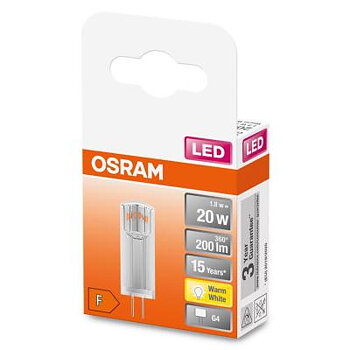 LED-lampa, pin G4, 12V, Led Pin 12
