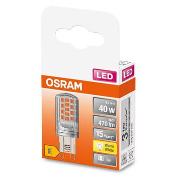 LED-lampa, pin G9, Led Pin G9