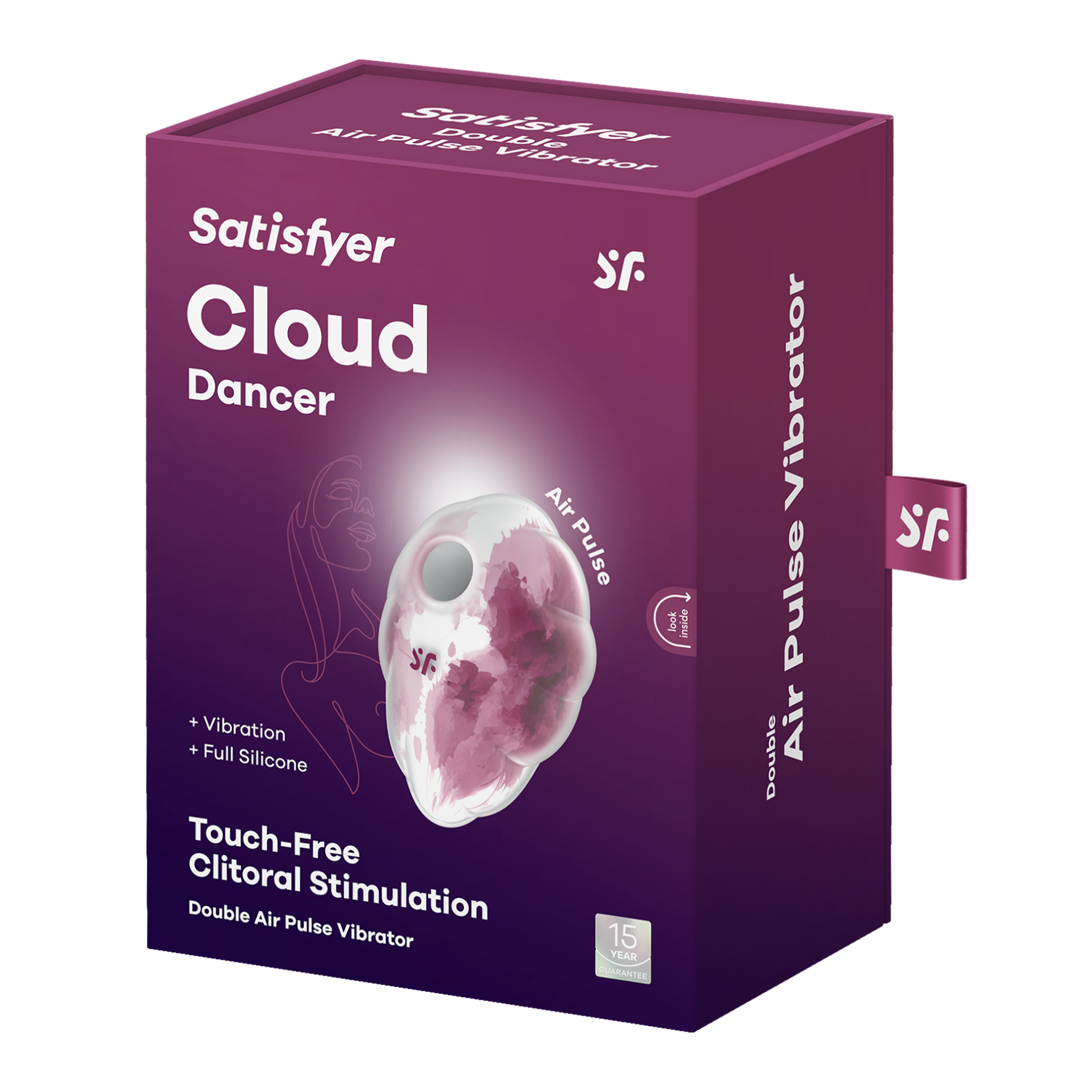 Satisfyer Cloud Dancer Red Print - 6