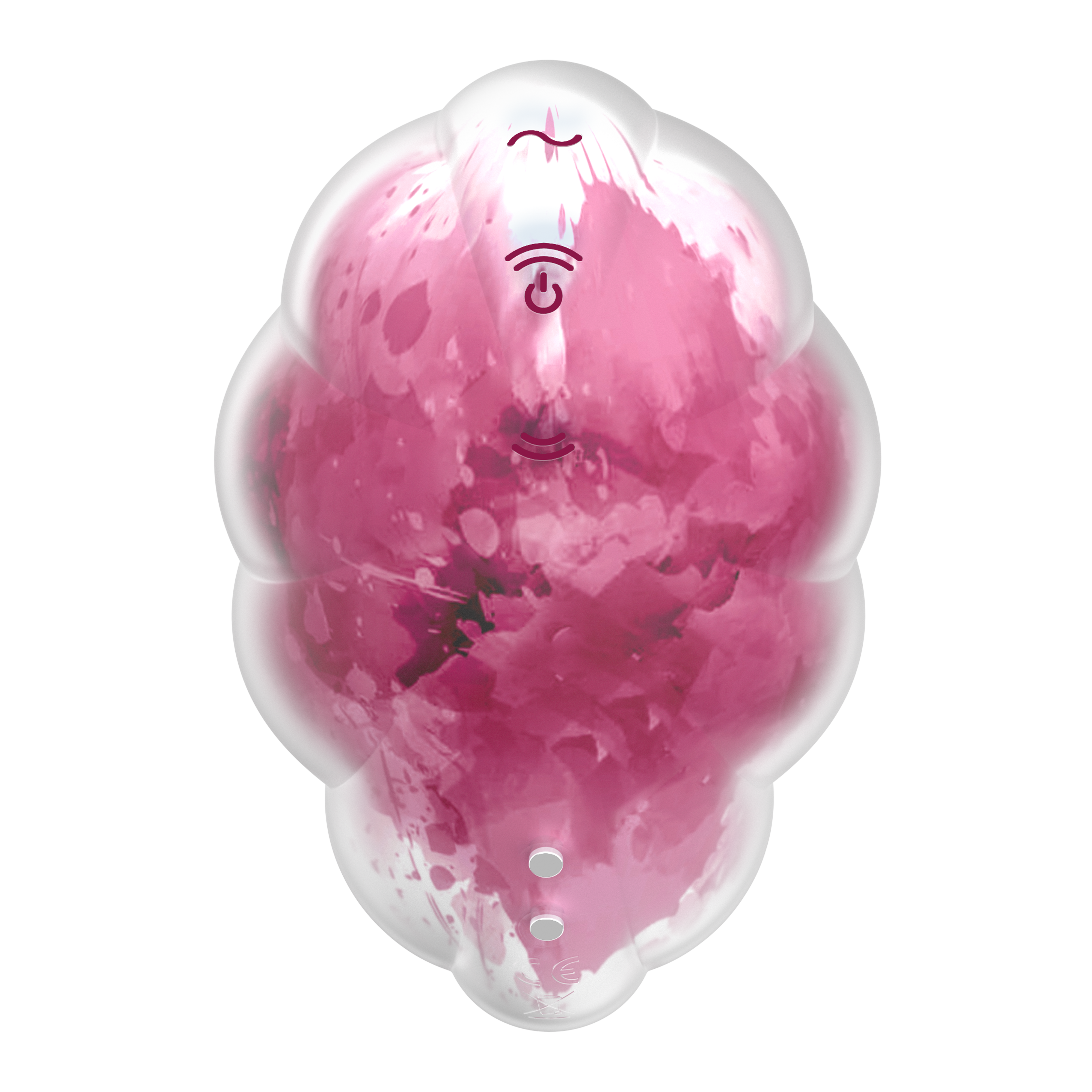 Satisfyer Cloud Dancer Red Print - 5