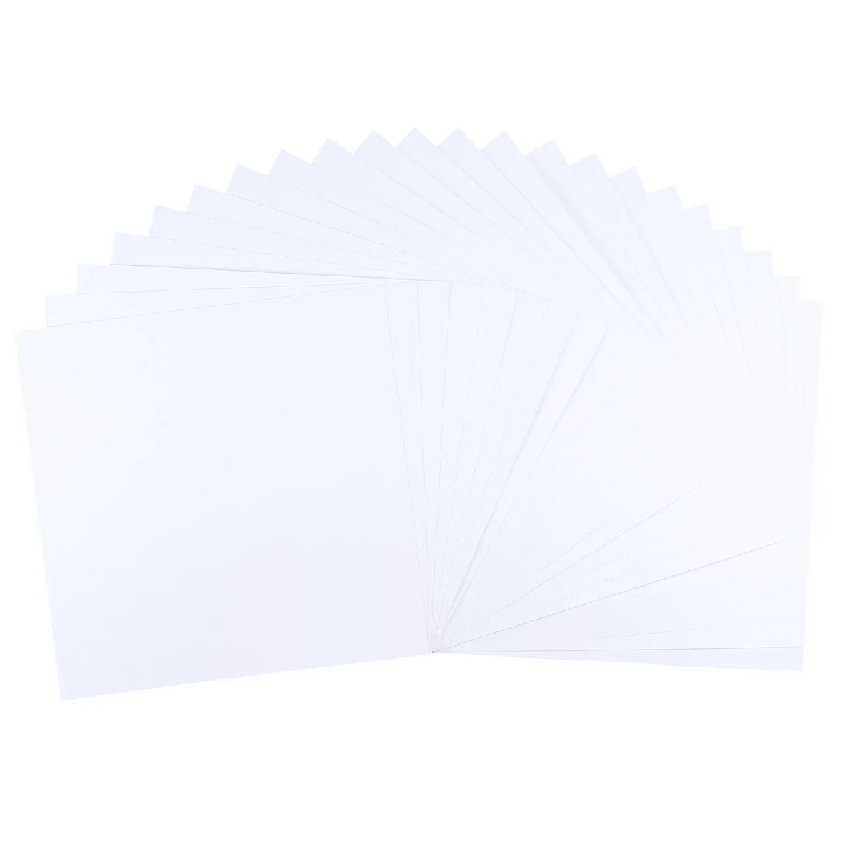 Florence - Cardstock paper smooth 12x12 - White