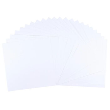 Florence - Cardstock paper smooth 12x12 - White