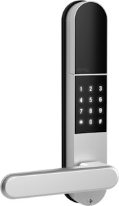 Kodlås Touch Pro touchknappar RFID finger silver/svart - 2