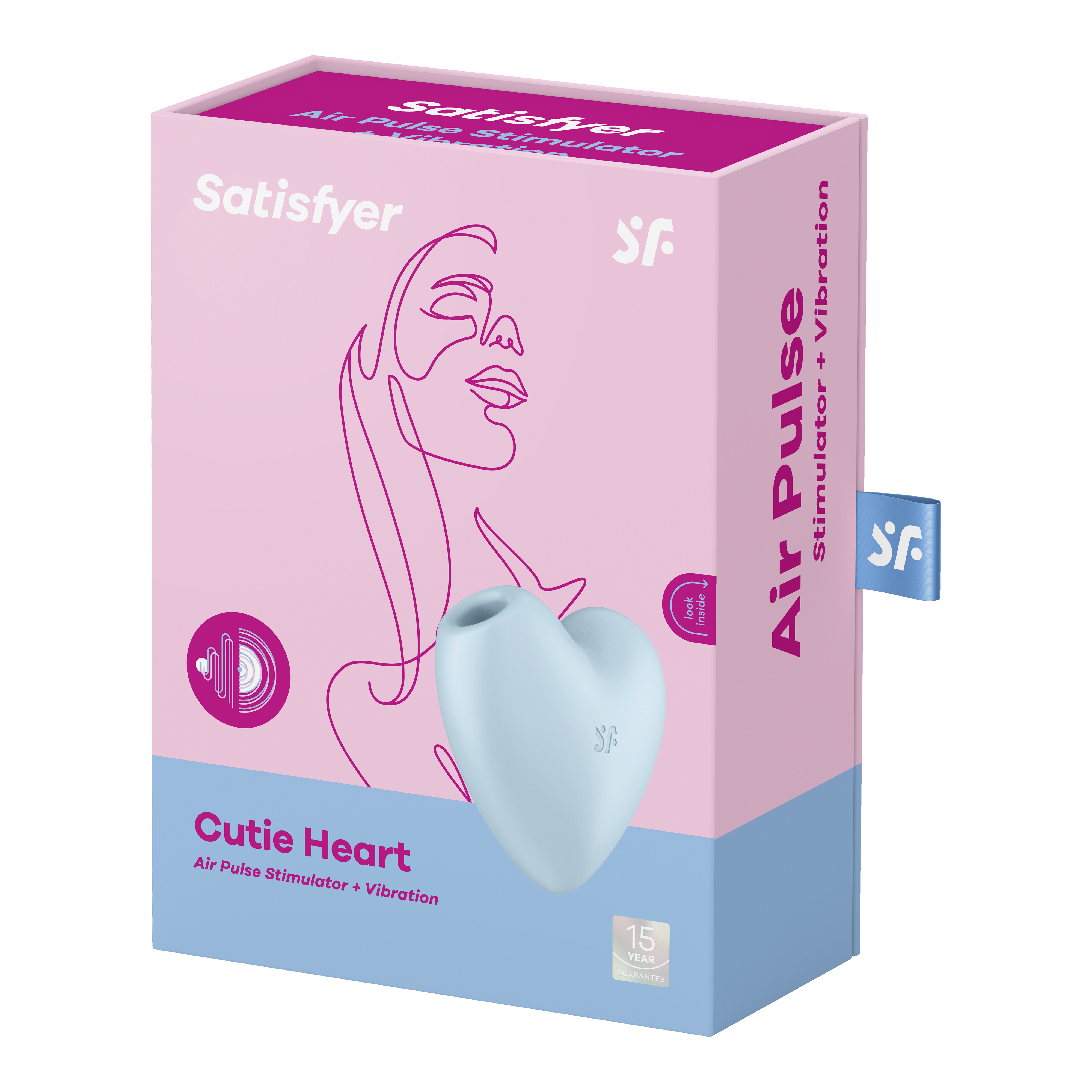 Satisfyer Cutie Heart Blue - 7