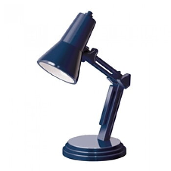 The Book Lamp : Läslampa i klassisk design - Midnight Blue