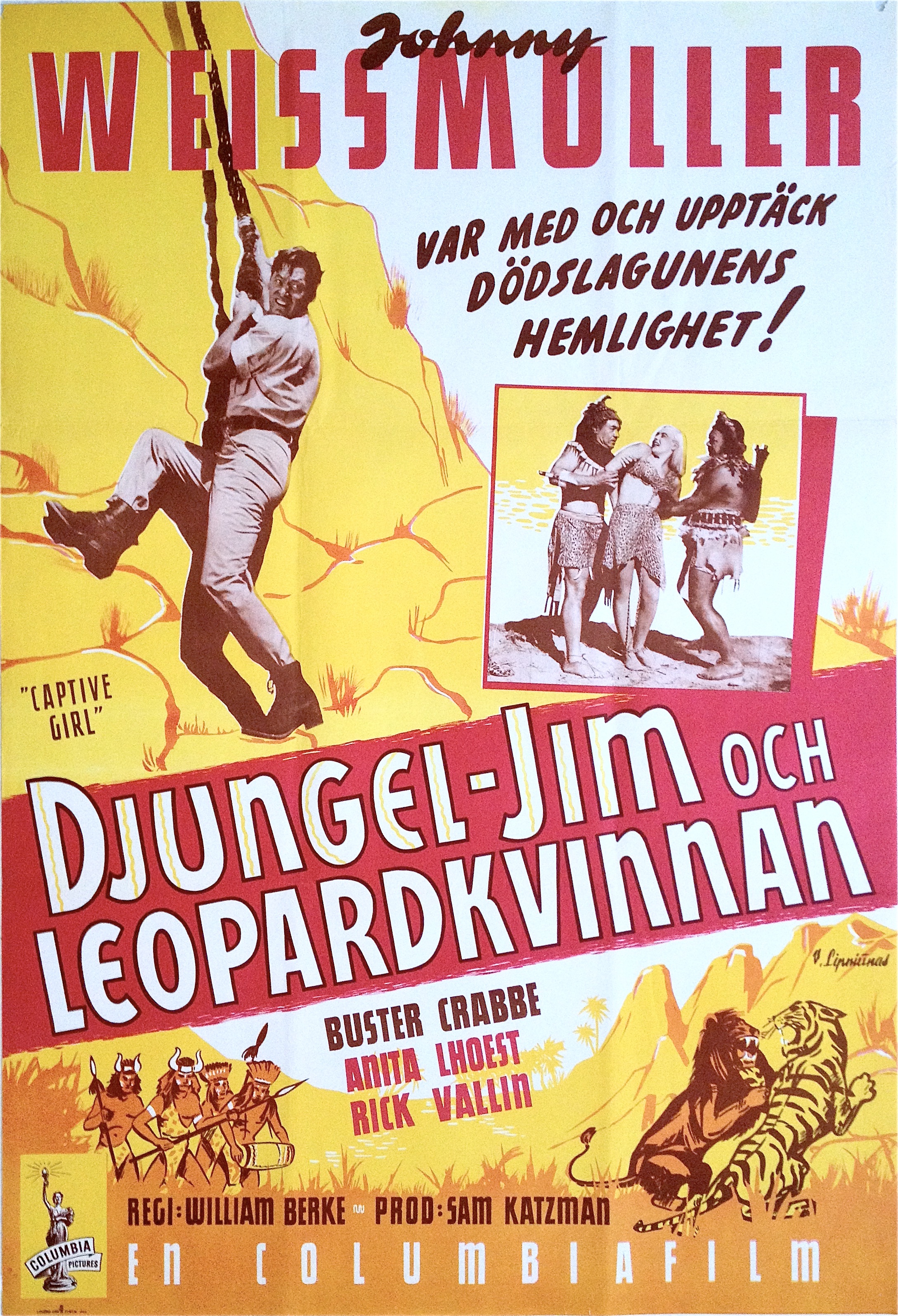 DJUNGEL-JIM & LEOPARDKVINNAN (1950)