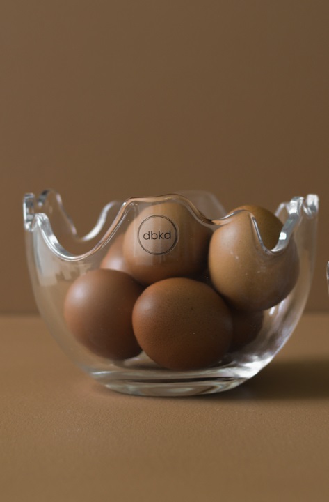 Happy Easter - Skål - Kruka Äggskal - Klar - Stor - 2