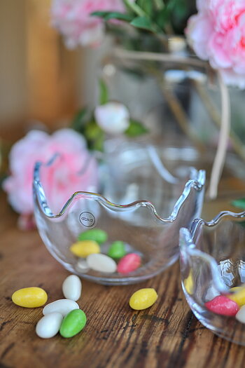 Happy Easter - Skål - Kruka Äggskal - Klar - Stor