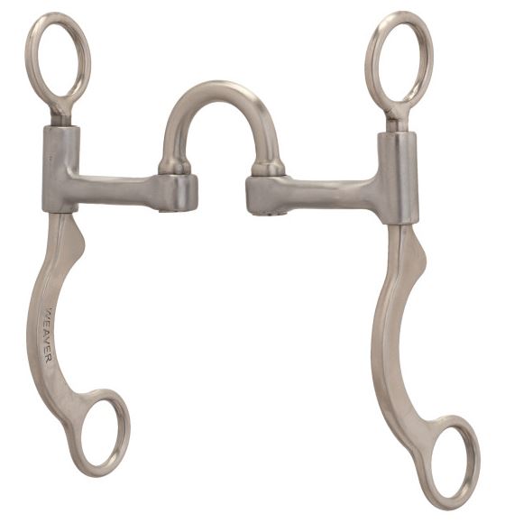 Kelly Bits-Tough 1 Miniature Horse Low Port Correction Bit – Roller, Stainless Steel – 3 1/2, 3 3/4, 4 Inch Mouth Sizes