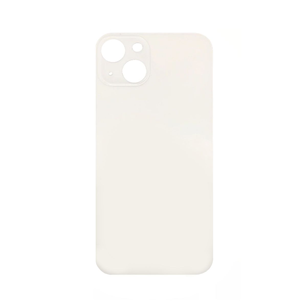 iPhone 13 Baksida Glas med tejp - Vit