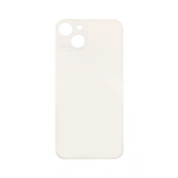 iPhone 13 Baksida Glas med tejp - Vit