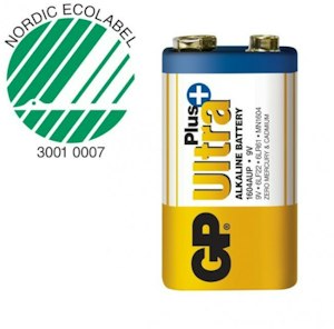 Batteri 6LF22 9V Ultra Plus Alkaline 20-pack - 2