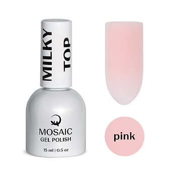 Milky pink topgel 