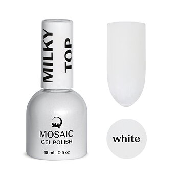Milky white topgel
