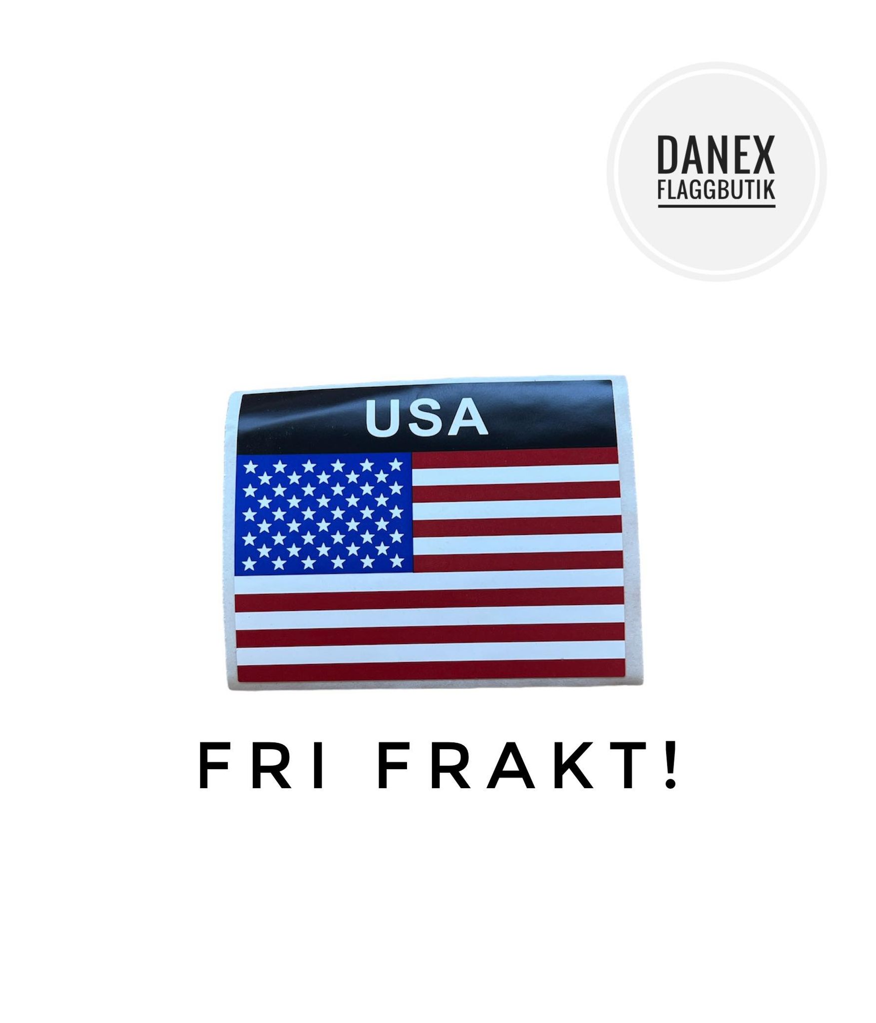 Klisterdekal - USA