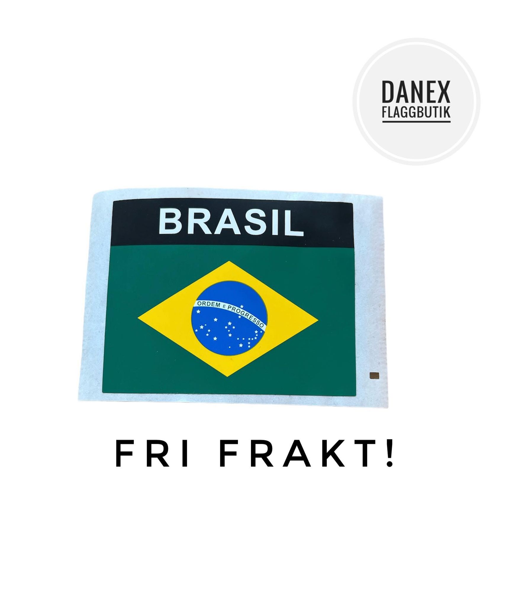 Klisterdekal - Brasilien