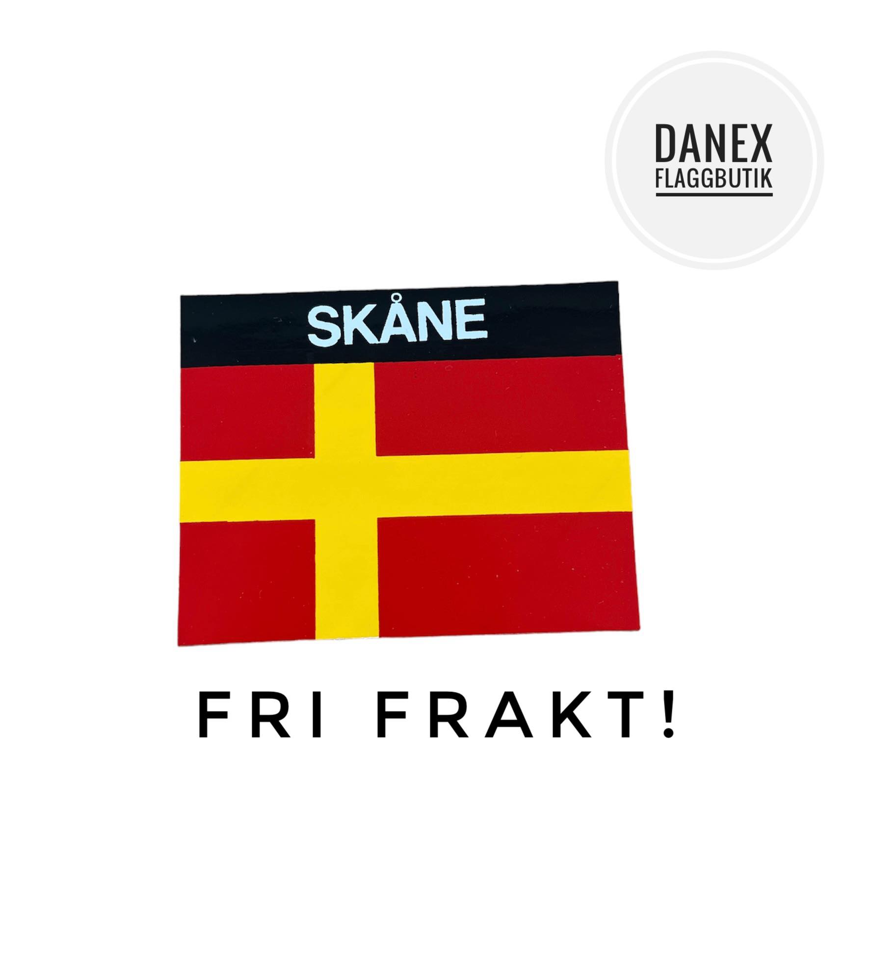 Klisterdekal - Skåne 