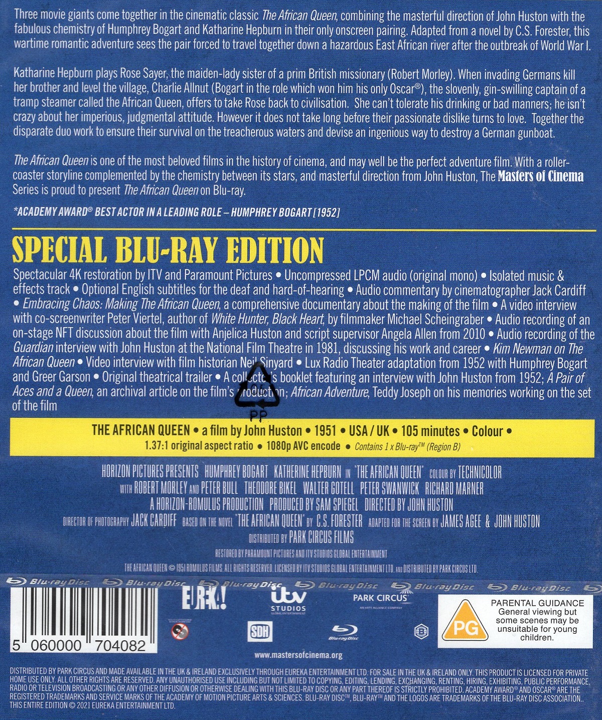 African Queen (ej svensk text) (Blu-ray) - 2