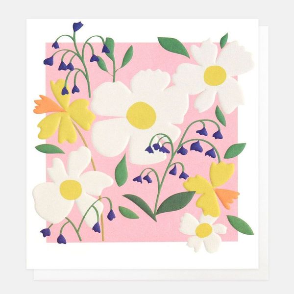 Blank Pink Floral