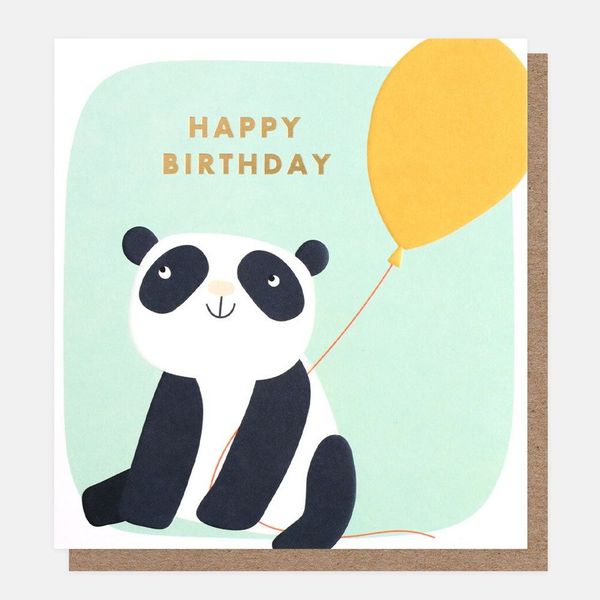 Happy Birthday Panda, Greeting card