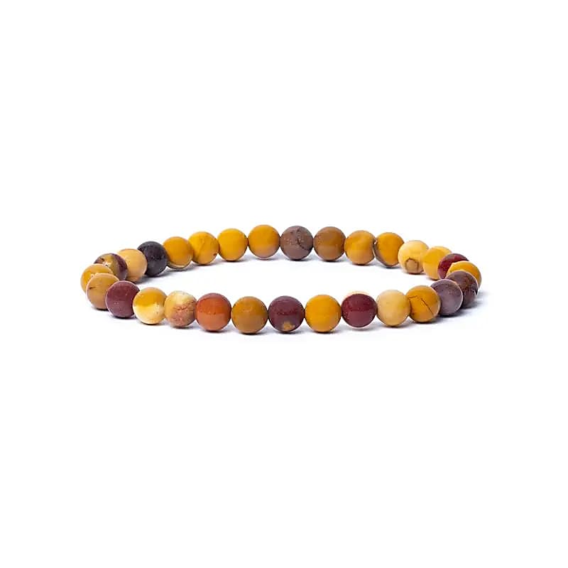 Armband mookaite,  AA-kvalitet 6 mm