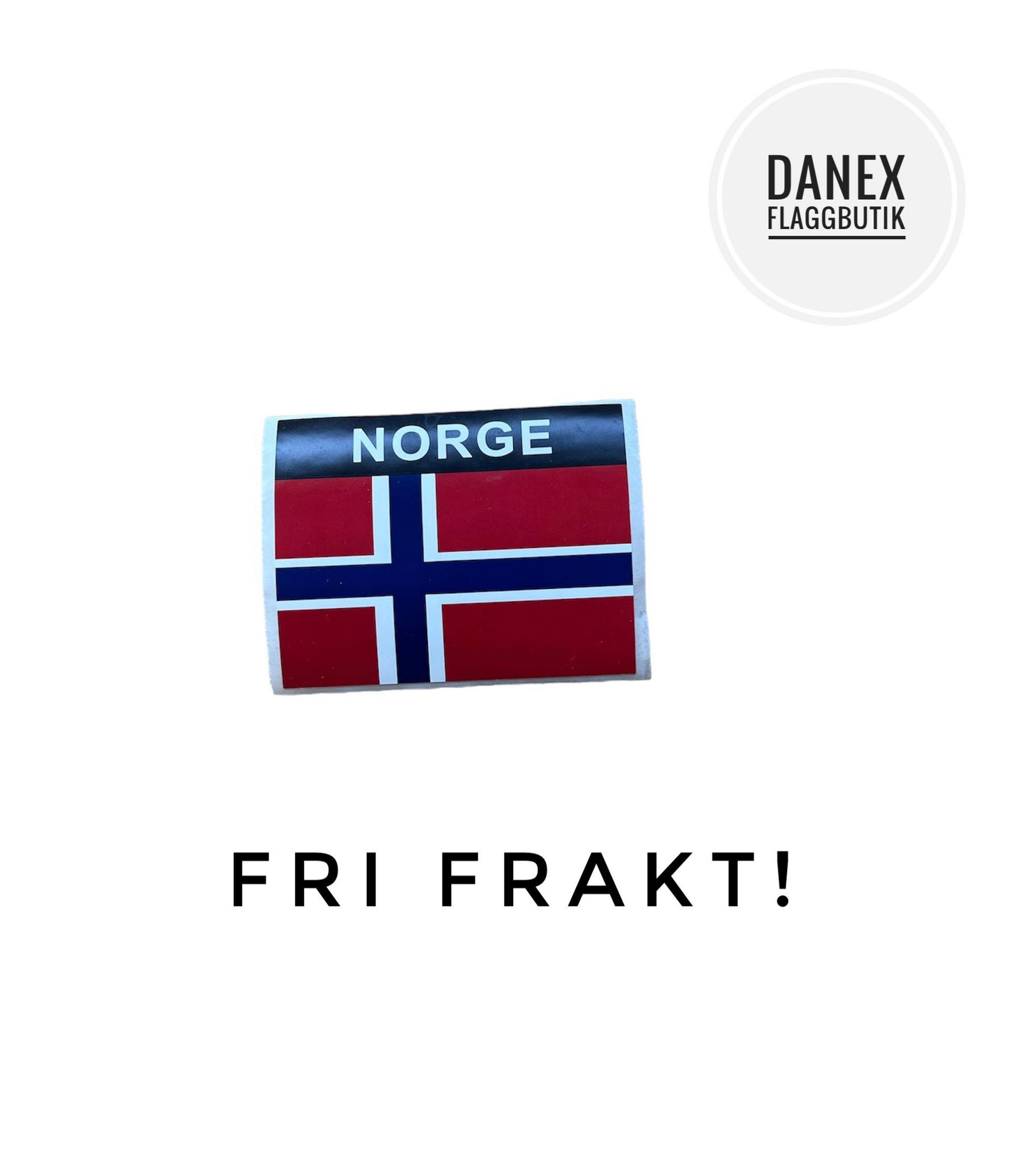 Klisterdekal - Norge 