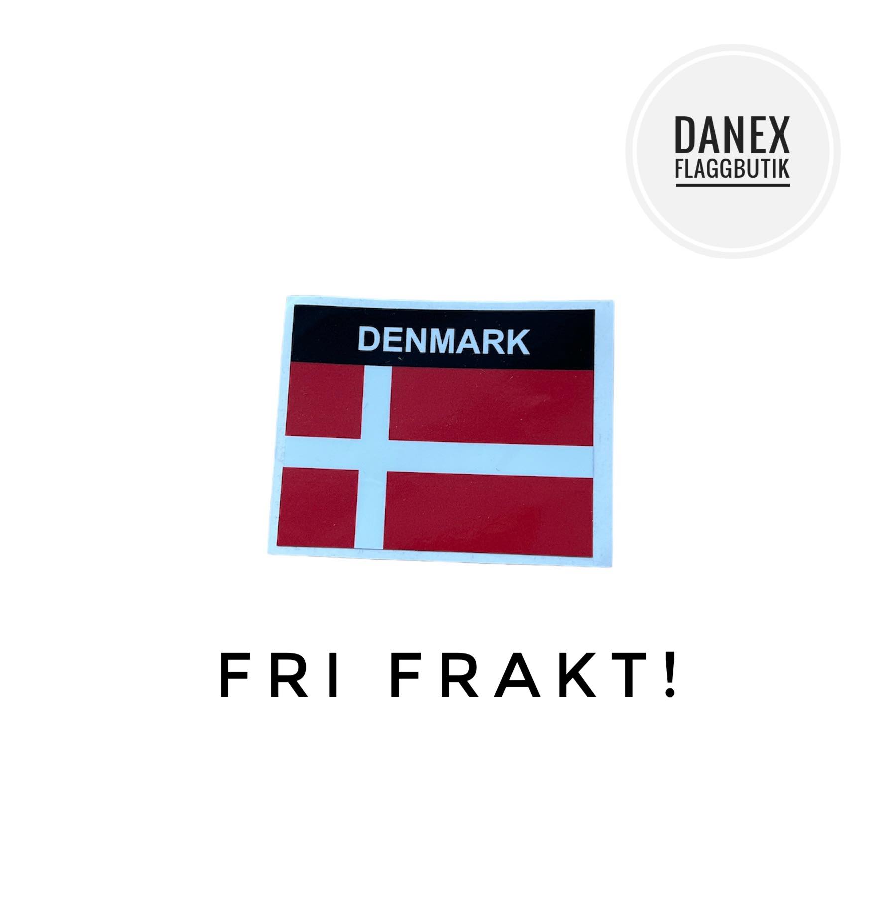 Klisterdekal - Danmark 