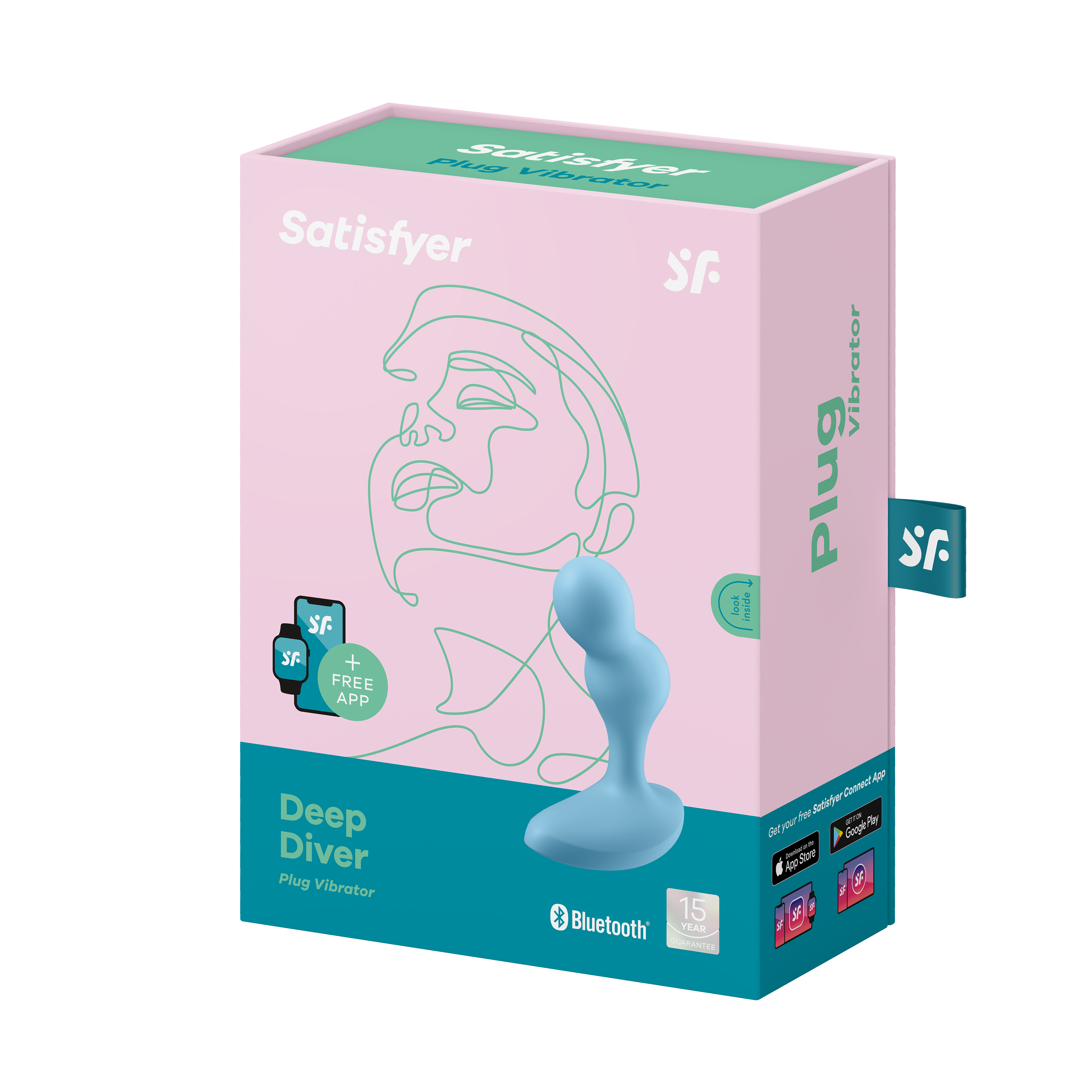 Satisfyer Deep Diver Connect App Blue - 5