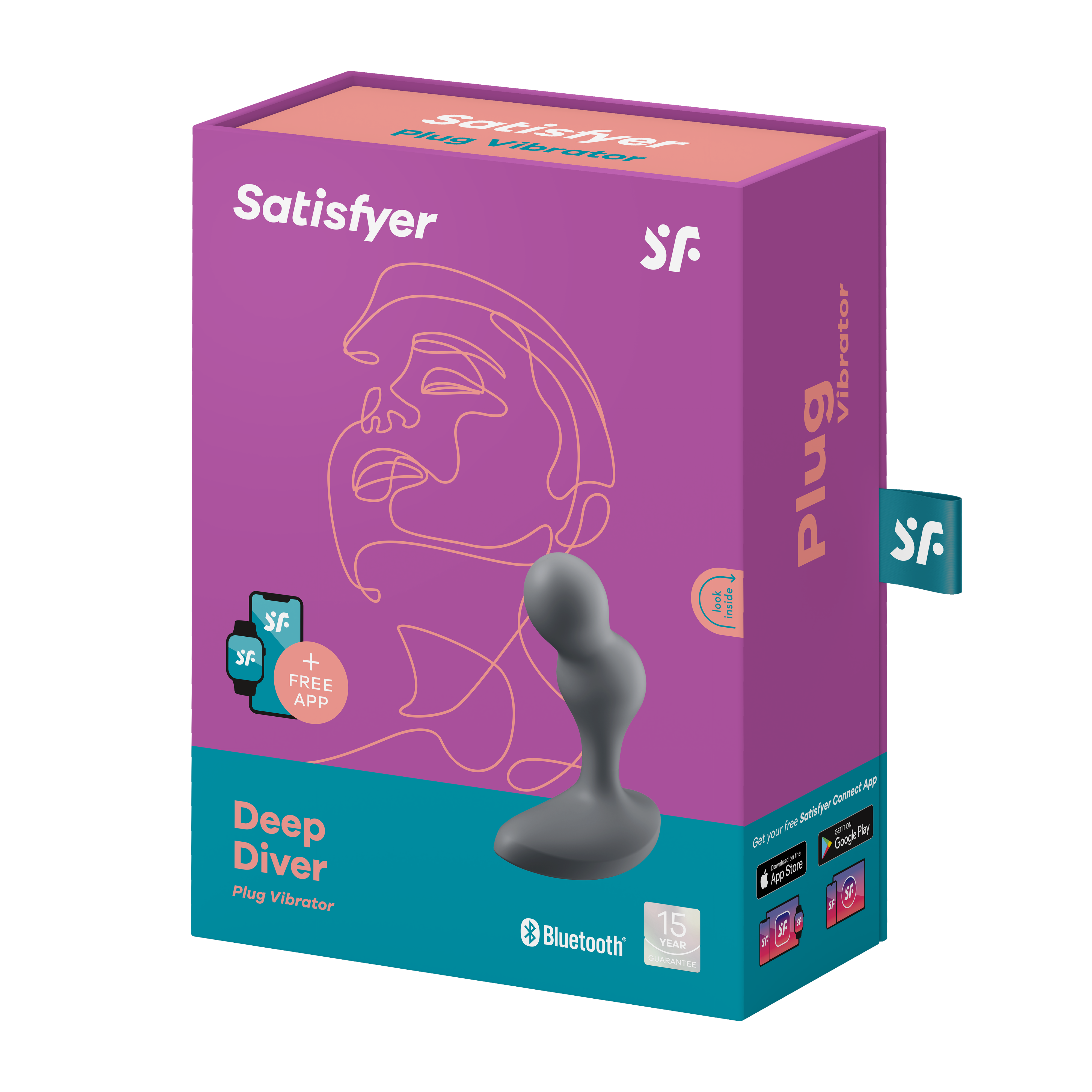 Satisfyer Deep Diver Connect App Grey - 6