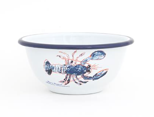 Emaljskål  Hummer  