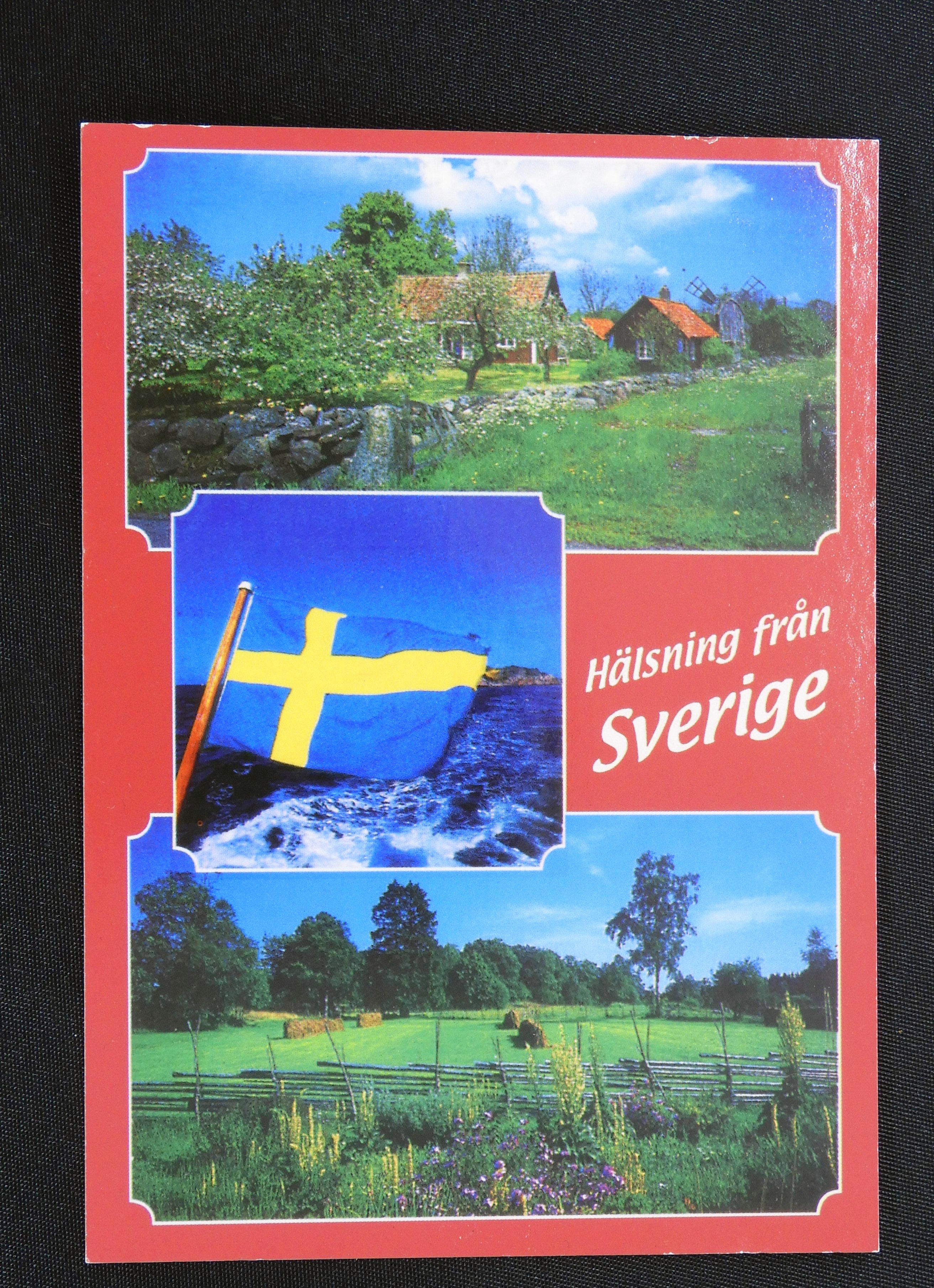 Vykort Sverige