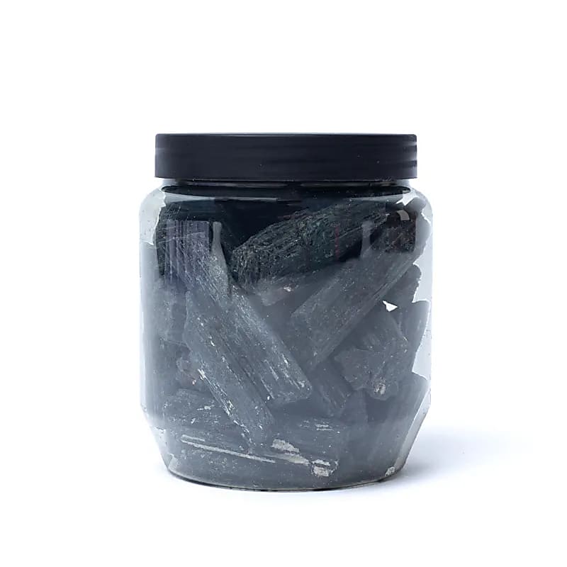 Grov svart turmalin 500gr - 2