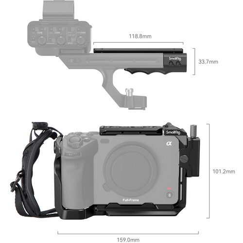 SMALLRIG 4184 Handheld Cage kit For Sony FX3 / FX30 - 2