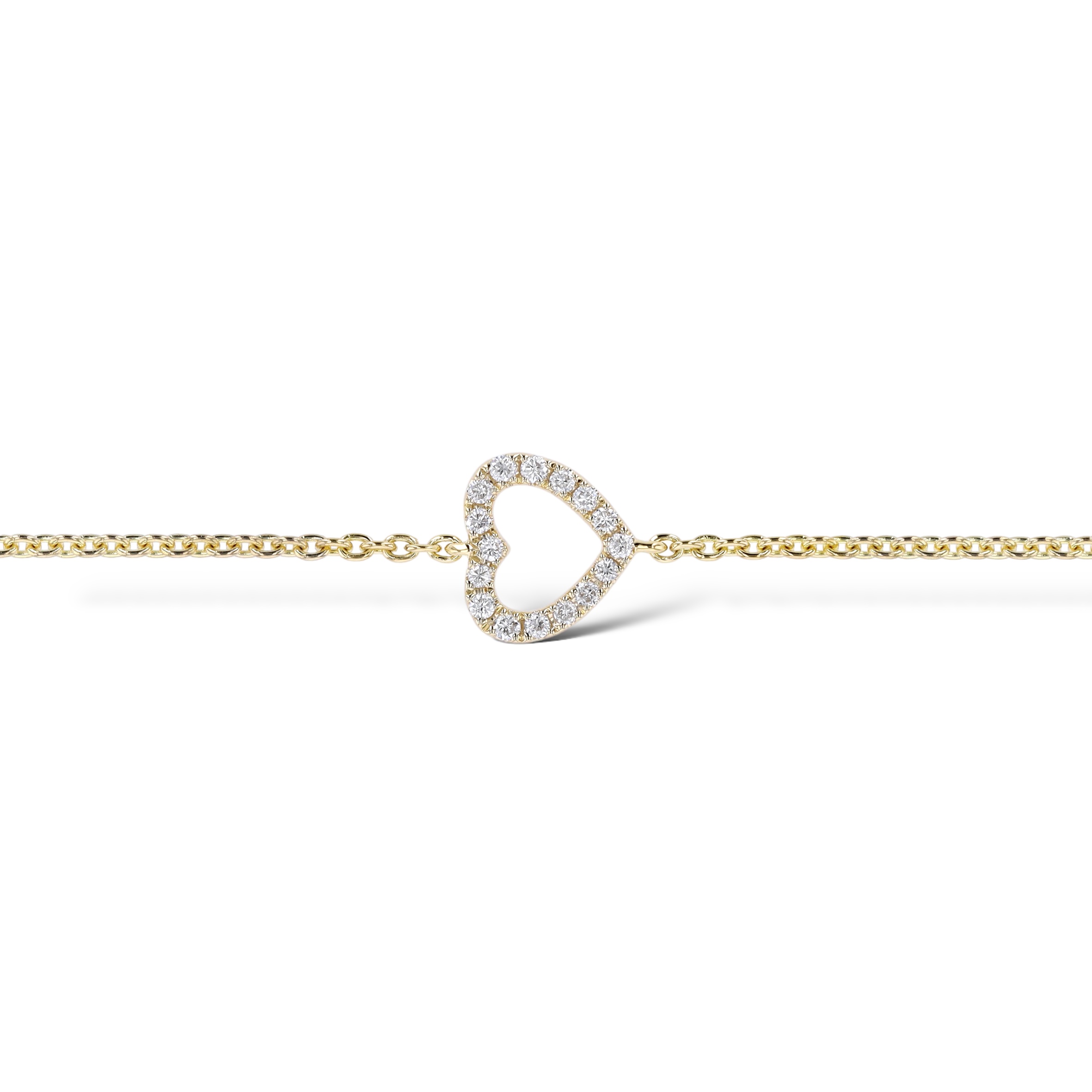 DIAMOND HEART BRACELET - 2