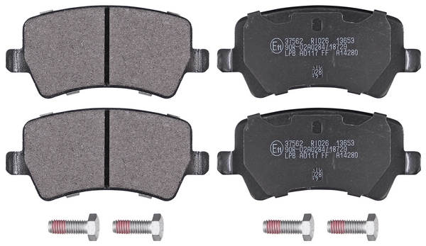 Bromsbelägg "Premium" BAK;  VOLVO  S60II/  V60 I/  V70III/ S80II/ XC60I /XC70 III m elektr handbroms