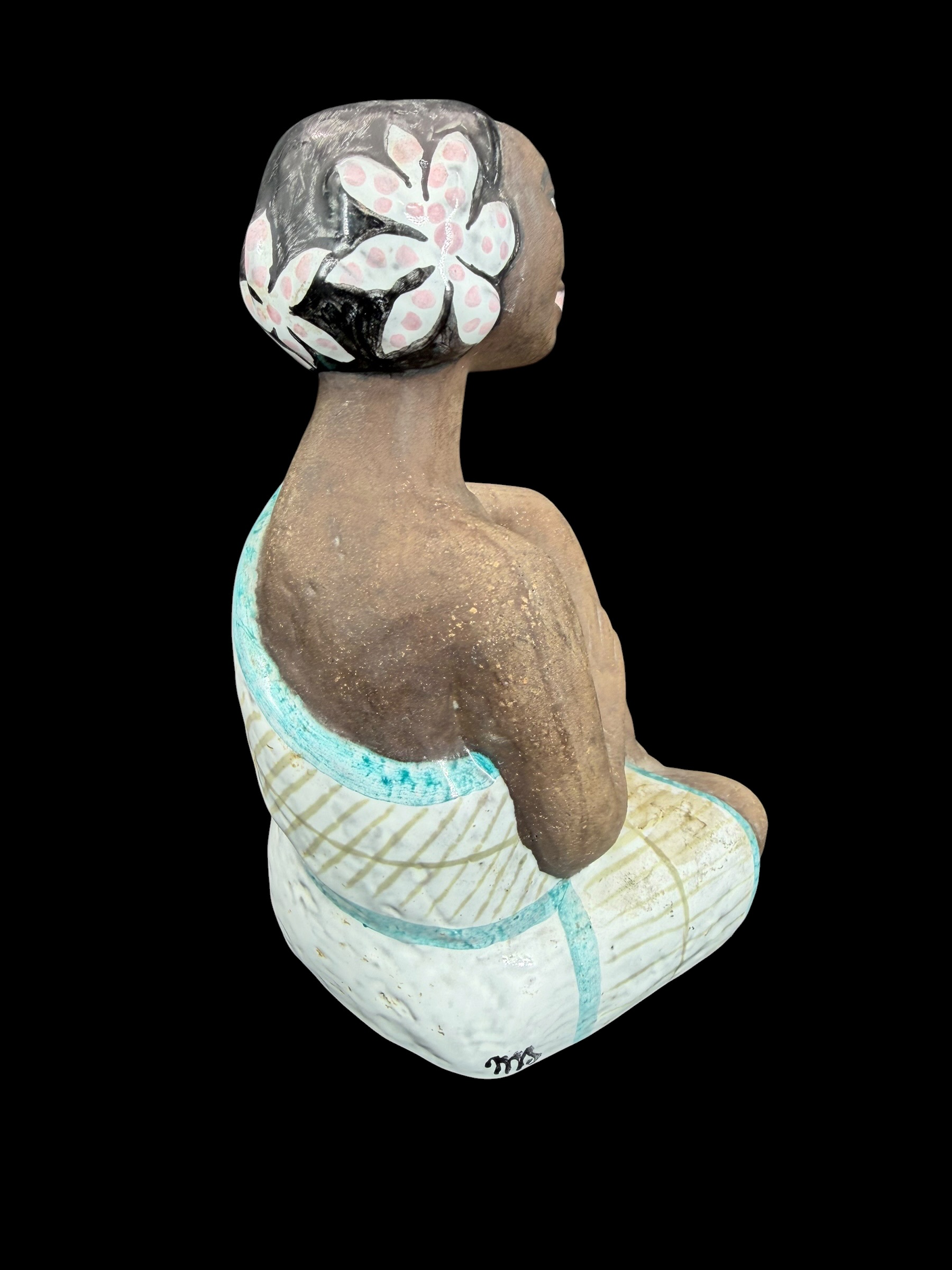Upsala Ekeby UE 4355 "seated woman" Mari Simmulson - 3