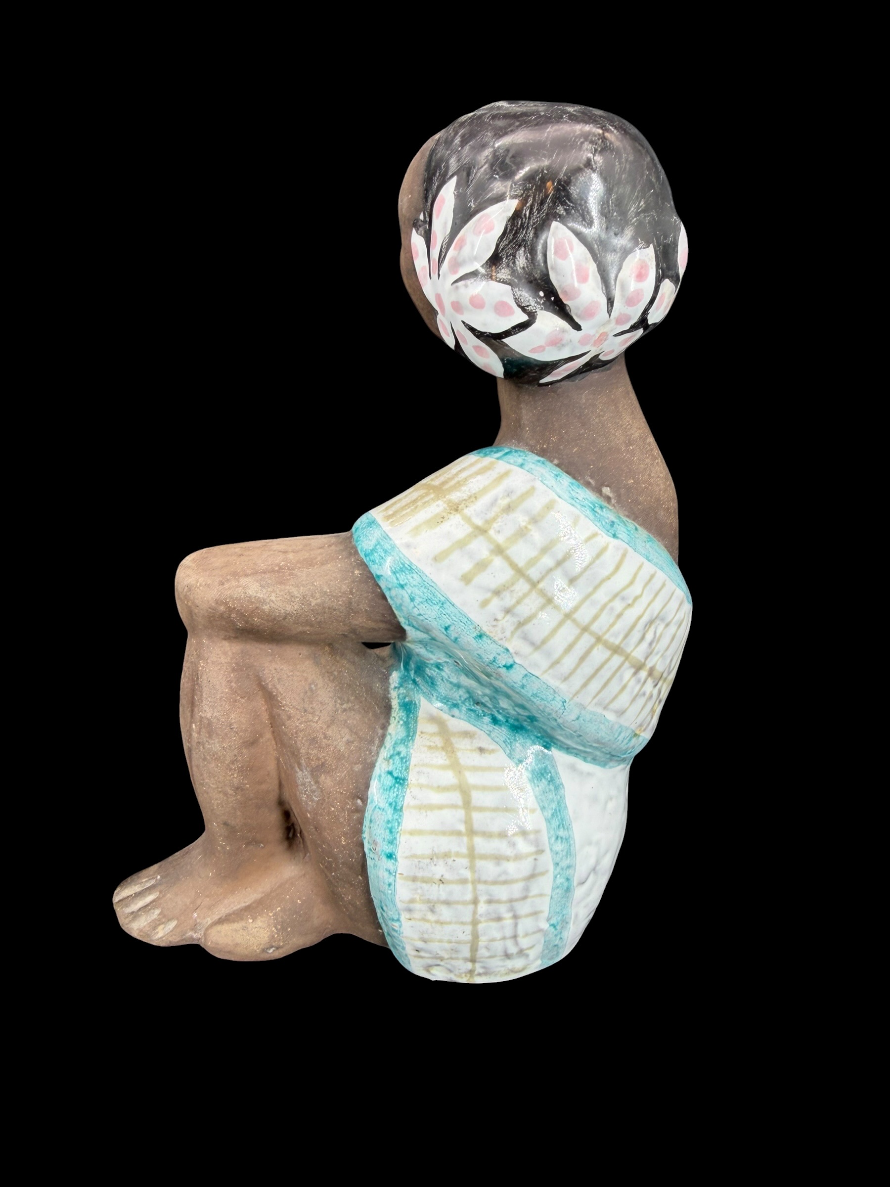 Upsala Ekeby UE 4355 "seated woman" Mari Simmulson - 2