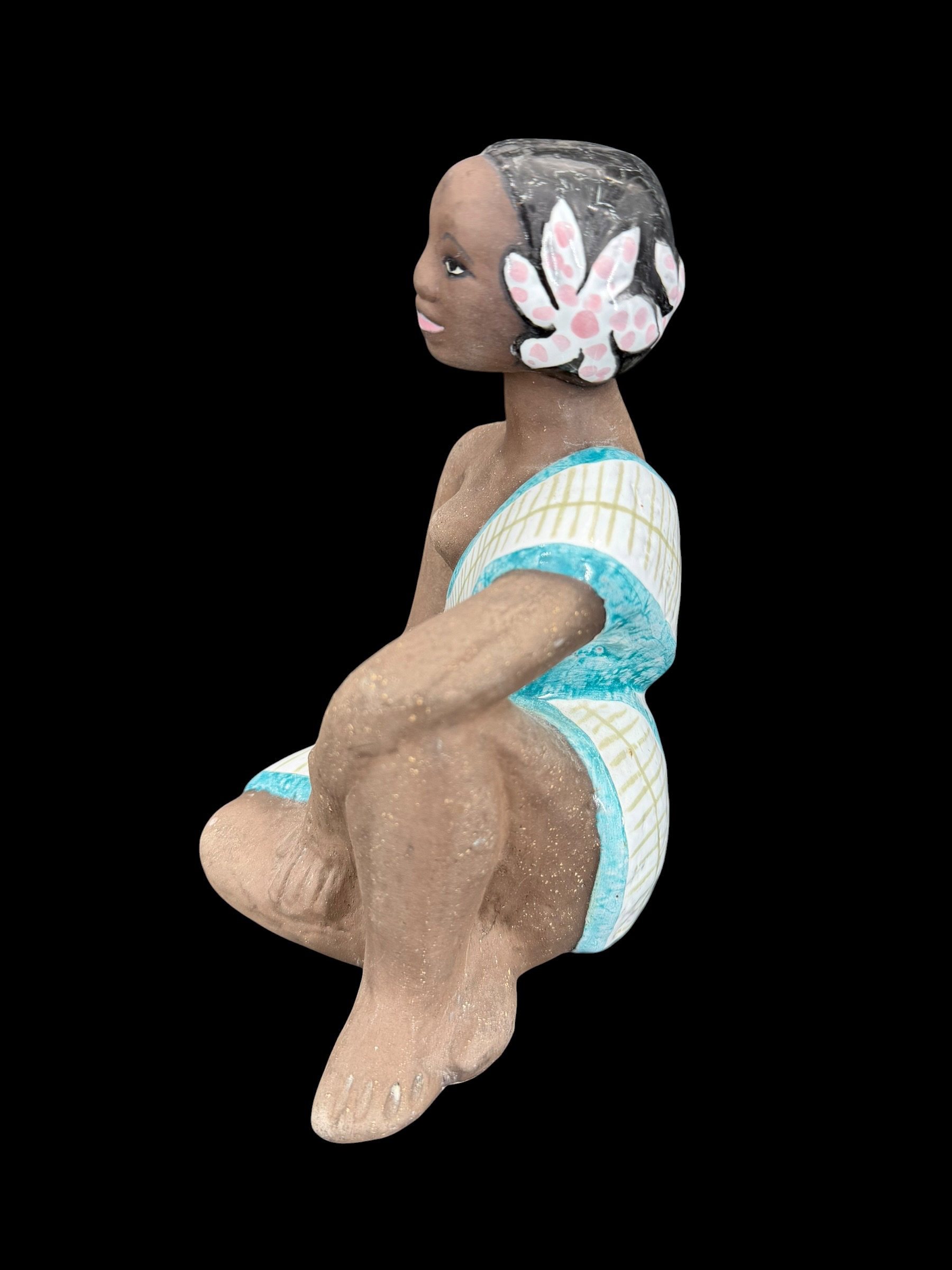 Upsala Ekeby UE 4355 "seated woman" Mari Simmulson - 2