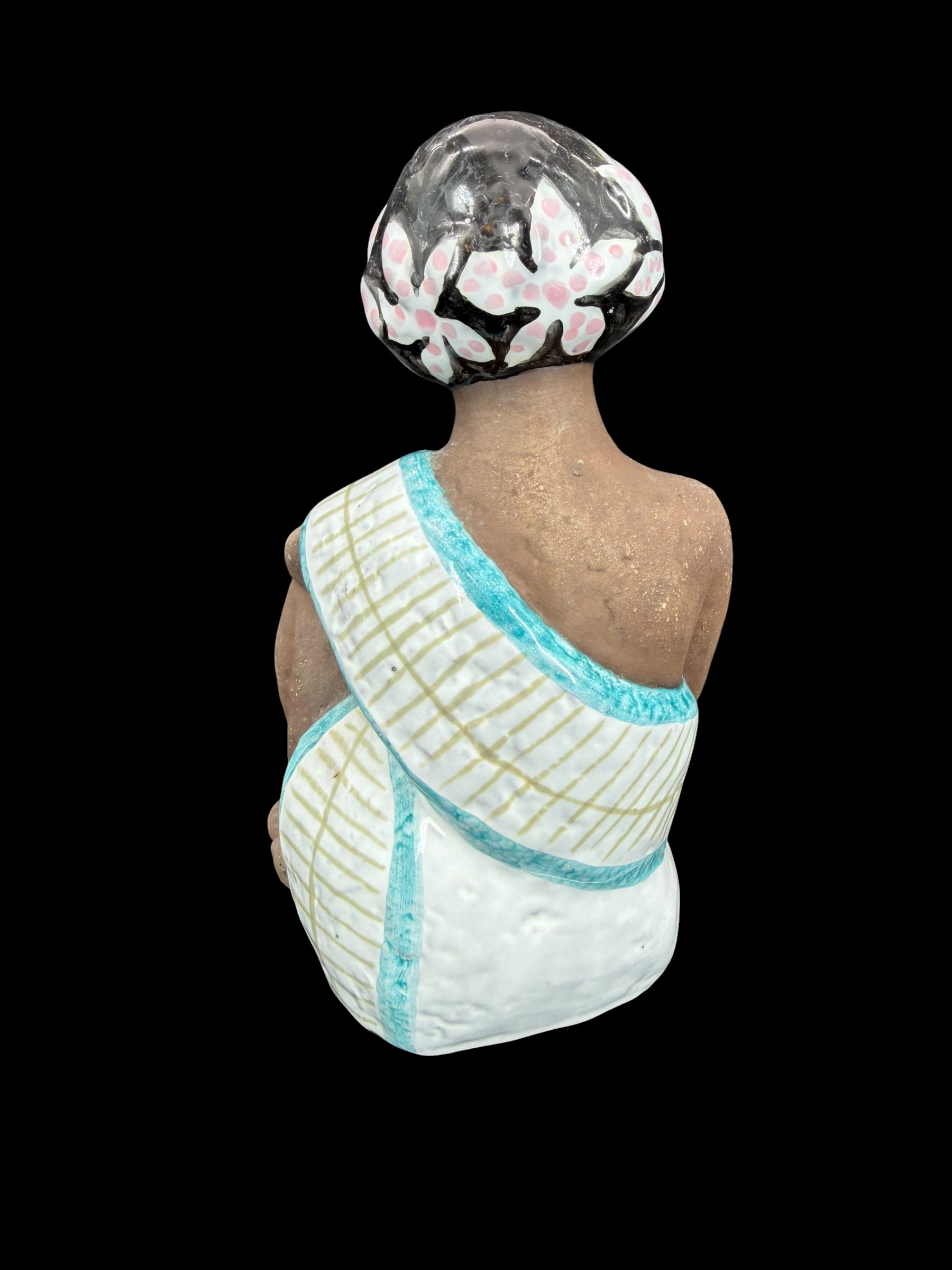 Upsala Ekeby UE 4355 "seated woman" Mari Simmulson - 3