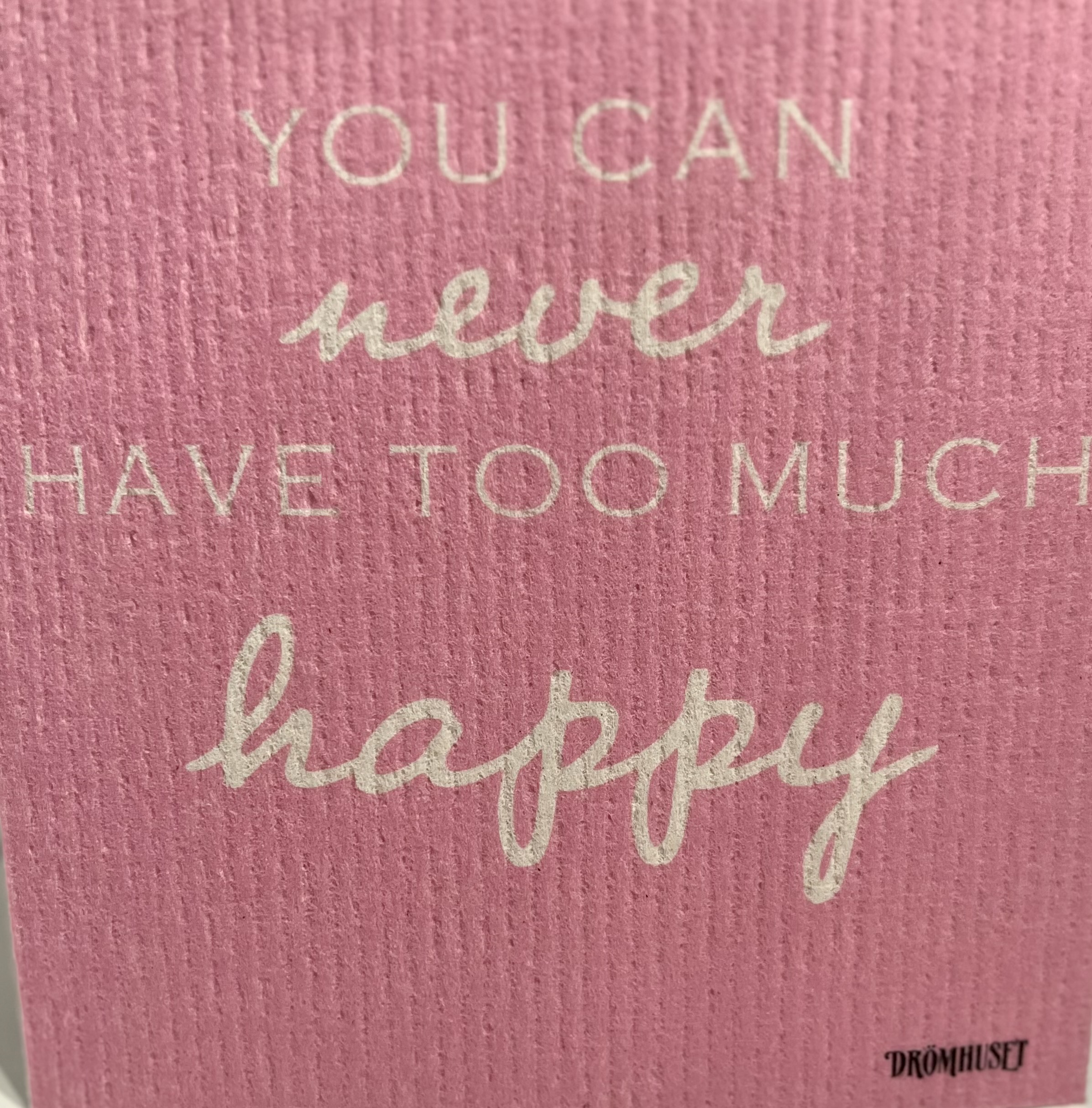 Distrasa / You can never