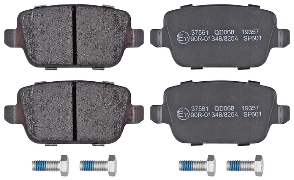Bromsbelägg "Premium" BAK;  VOLVO  V70III/ S80II/ XC70 III /  FORD  m. manuell  handbroms