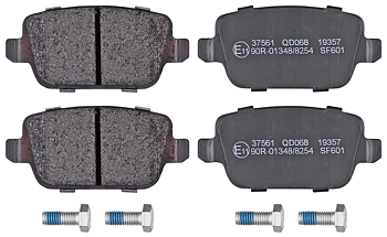 Bromsbelägg "Premium" BAK;  VOLVO  V70III/ S80II/ XC70 III /  FORD  m. manuell  handbroms